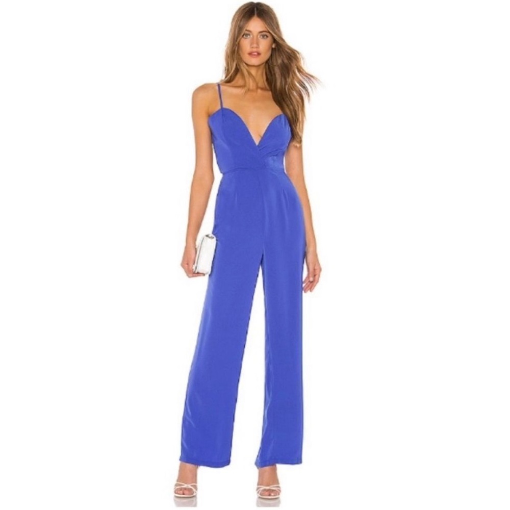 Revolve tie back jumpsuit